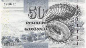 50 Kronur 2001